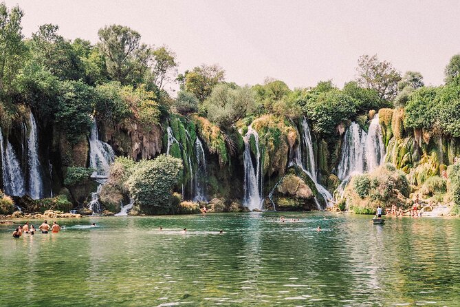 Mostar and Kravice waterfalls full day tour - Kravice Falls: one hour beside the water