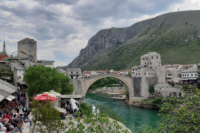 Mostar, Pocitelj and Kravice Waterfalls Private Tour from Dubrovnik - Mostar and the slippery Stari Most