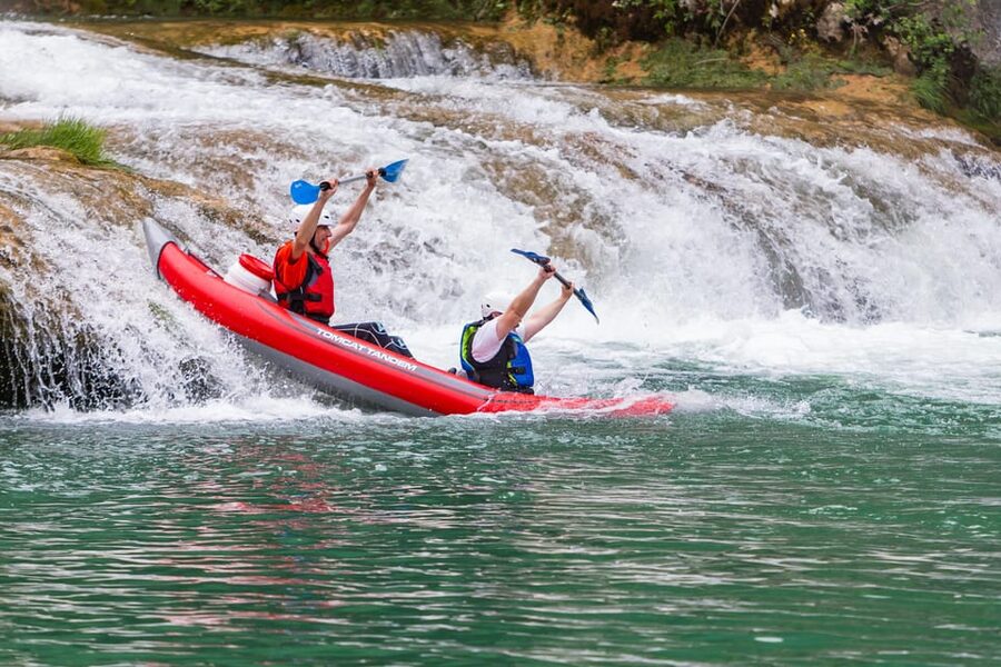 Mrežnica Waterfalls Kayaking | Slunj - Rastoke - Plitvice - The six-kilometer upper flow and canyon scenery
