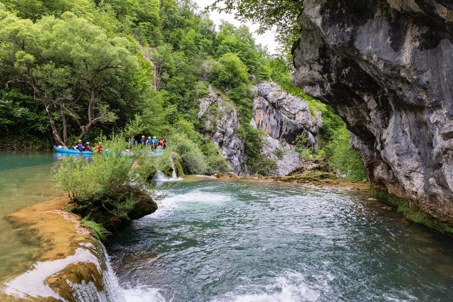 Mrežnica Waterfalls Kayaking | Slunj - Rastoke - Plitvice - Waterfalls from a kayak, not just from the riverbank