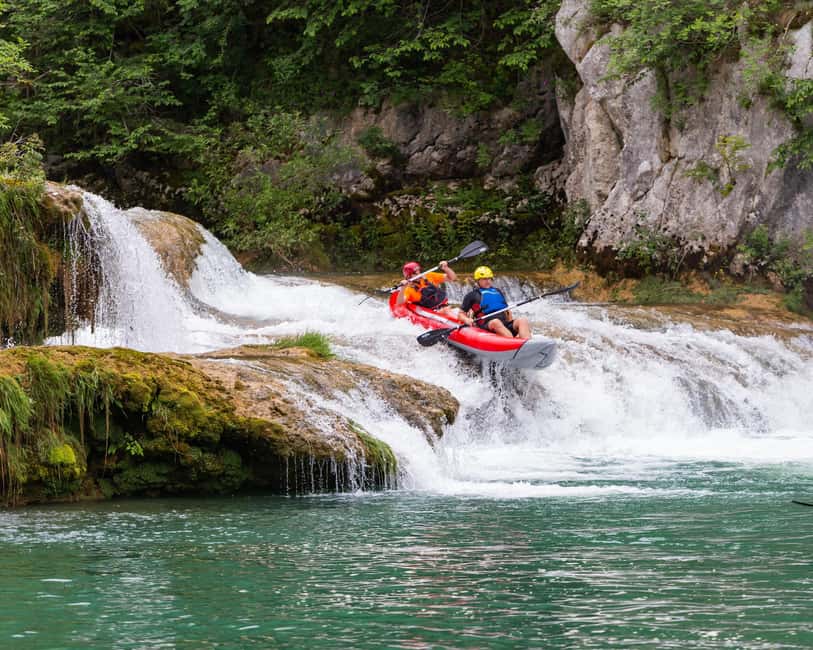 Mrežnica Waterfalls Kayaking | Slunj - Rastoke - Plitvice - The 15-minute break for swimming and photos