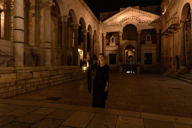 Nocturnal Tours Trogir & Split - Soul of the Old Split Tour - Riva Harbor, Split’s Public Stage