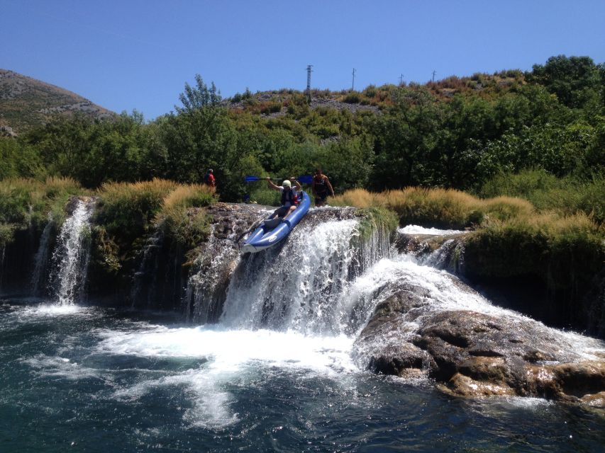Obrovac: Rafting or Kayaking on the Zrmanja River - The 14.5-kilometer route through the canyon