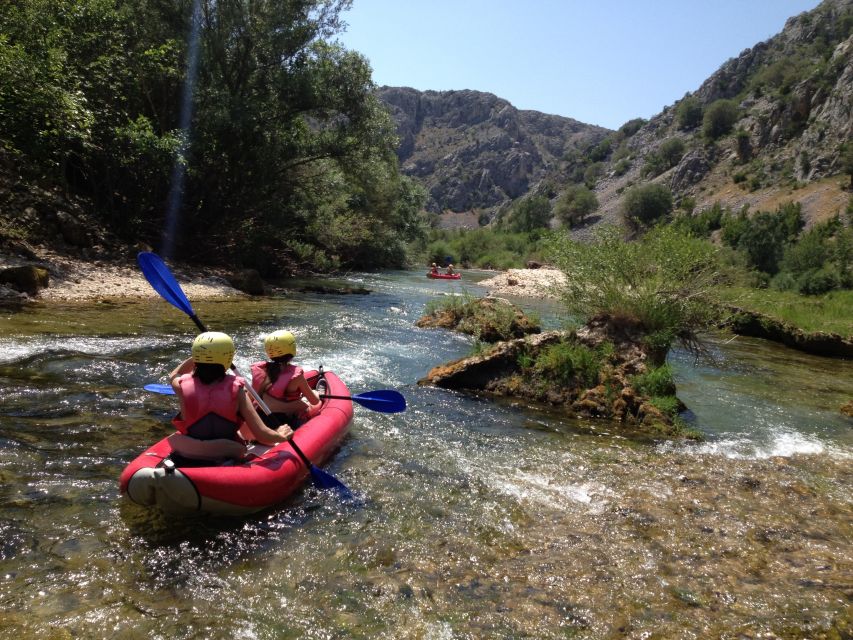 Obrovac: Rafting or Kayaking on the Zrmanja River - Guides, safety, and the group atmosphere