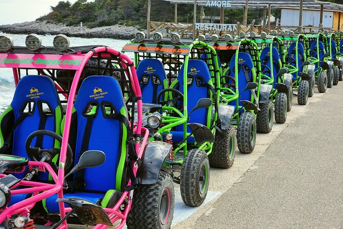 (Official) Korcula Buggy: Our History, Food & Wine (Ana & Branko) - Starting above Korcula Town