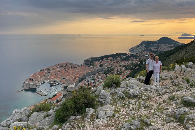 OLD CAR DUBROVNIK private sightseeing tour - Babin Kuk is the sunset finale