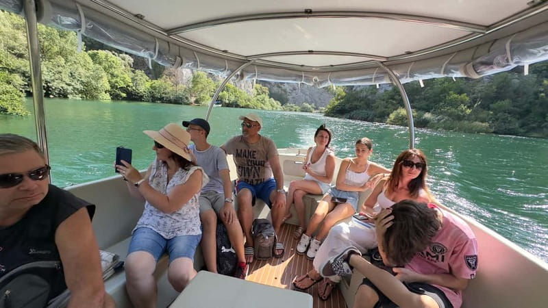 Omiš: 2-Hour Cetina River Boat Tour and Nature Park Visit - The first 40 minutes: Omiš to the canyon