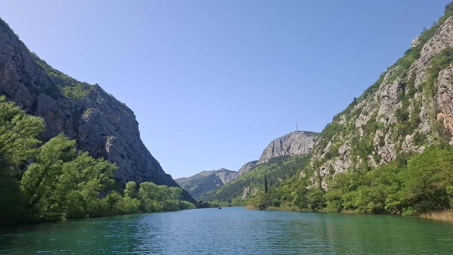 Omiš, Croatia: Cetina River Glassboat Cruise And Beer Garden - The return ride and the timing question