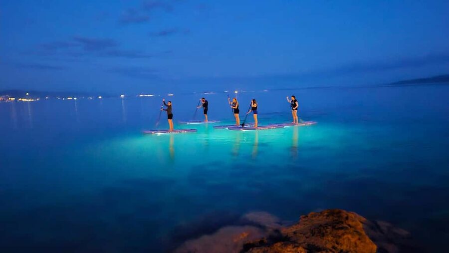 Opatija: Guided SUP Paddleboarding Adventure at Night - A gentle activity, not a sightseeing cruise
