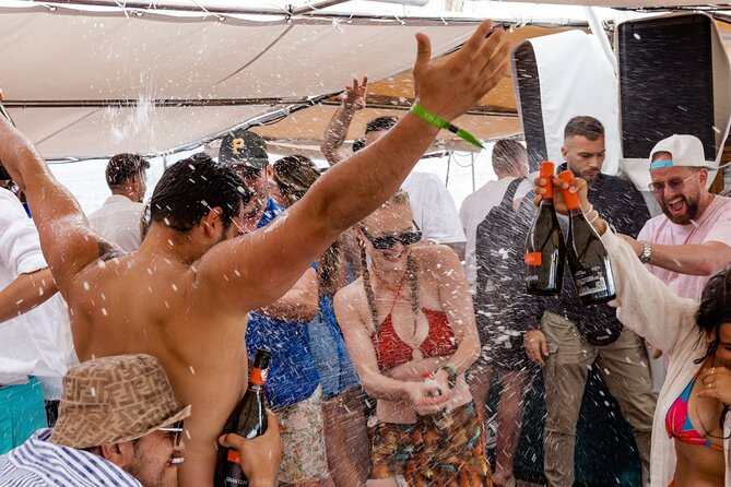 Out to Sea Split Boat Party w/ Blue Lagoon Swim, Dj & Afterparty - Key points at a glance