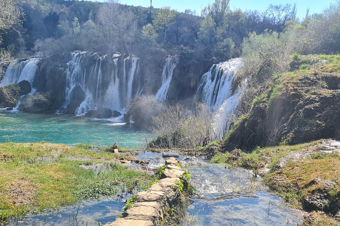 Over the Bridge to the Falls (Mostar) - Swimming, walking, and taking your time at the falls