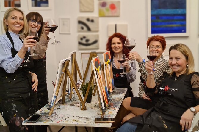 Painting party at Art Bottega - Paint & Wine Studio in Rijeka - Price, timing, and practical value
