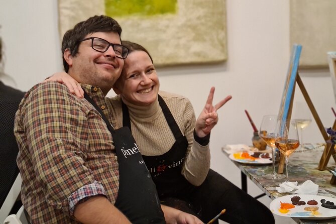 Painting party at Art Bottega - Paint & Wine Studio in Zagreb - Friendly hosts make the biggest difference