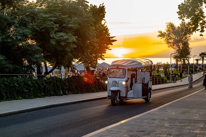 Panorama guided Zadar Eco Tuk Tuk tour - The Zadar Sphinx at Sfinga