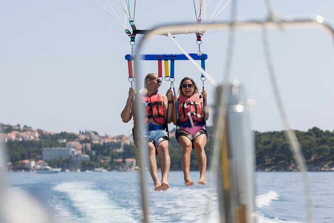Parasailing in Cavtat - Safety and crew attitude
