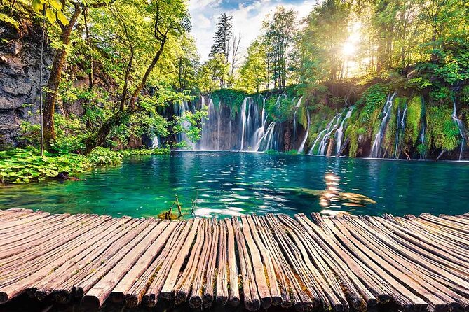Plitvice and Rastoke day trip from Zagreb w/ticket (guar. dep.) - The boat and train rides save time