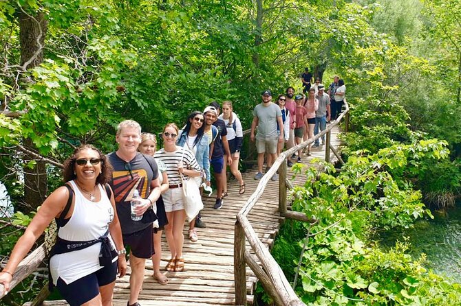 Plitvice Lakes National Park Guided Day Tour from Split - Entering Plitvice and walking the Upper Lakes