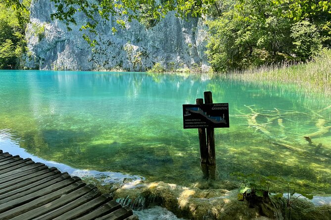 Plitvice Lakes with Ticket & Rastoke Guided Trip from Zagreb - The panoramic vehicle and the walk back