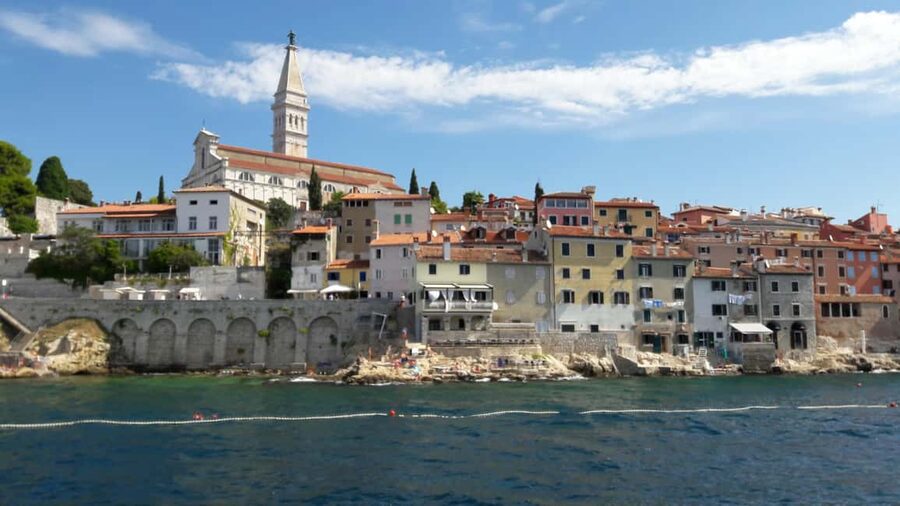Poreč: Boat tour to Rovinj with lunch and drinks - Boarding Ship Manon in Poreč