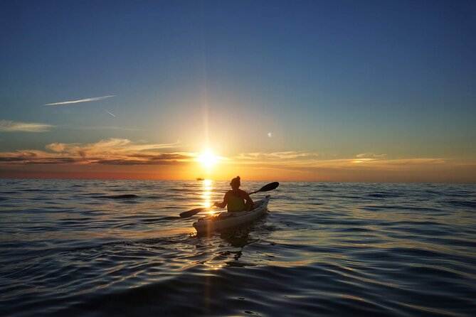 Poreč sunset sea kayaking tour - Why Poreč looks different from a kayak