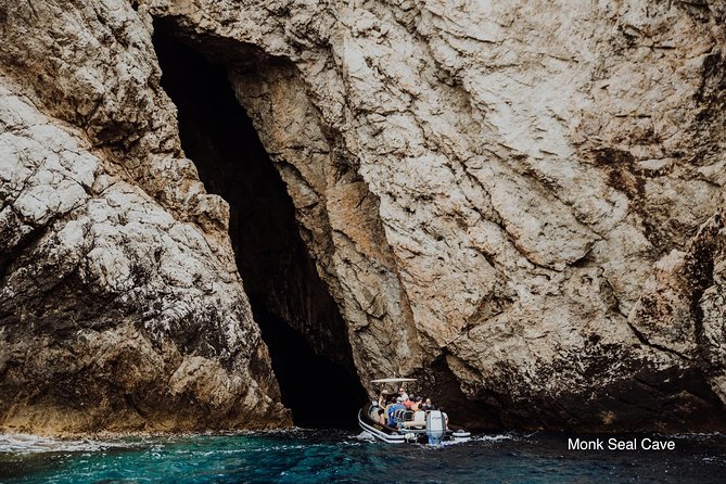 Private Blue cave, Mamma Mia and Hvar, 5 islands tour from Trogir - Bisevo and the Blue Cave: the day’s headline sight