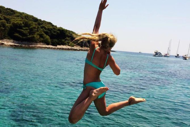 Private Boat tour to the Blue Lagoon & Solta - Swim, Snorkel, Tan and Relax! - Blue Lagoon and Krknjasi Bay: the first major swim