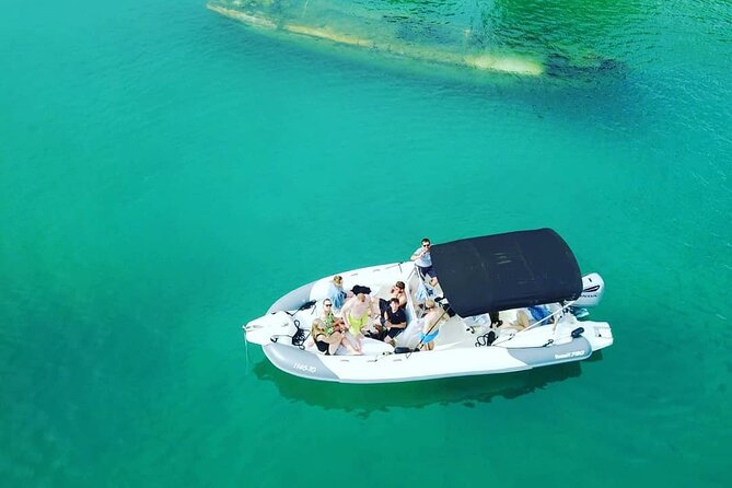 Private Boat tour to the Blue Lagoon & Solta - Swim, Snorkel, Tan and Relax! - Necujam: shipwreck snorkeling after lunch