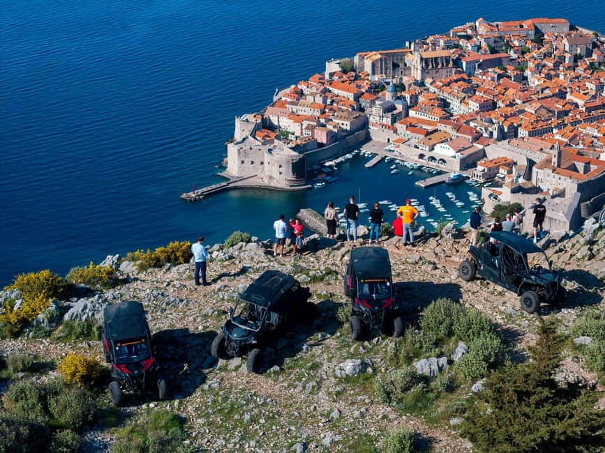 Private Buggy Panorama Adventure /2 hours-2 hills Viewpoint - Pickup across Dubrovnik and the southern coast