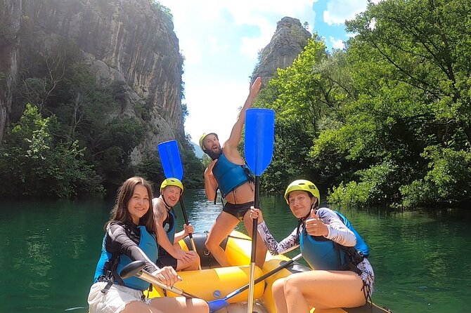 Private Cetina rafting trip|Cave exploring|Cliff jumping & more - Cliff jumps, cave time, and the optional stops