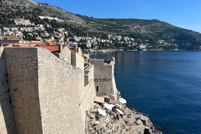 Private City Wall tour of Dubrovnik - Lovrjenac Fortress and the view beyond the walls