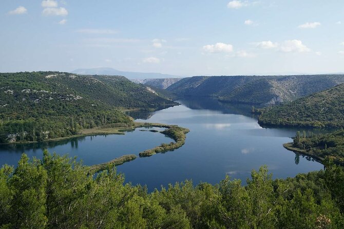 Private day tour to Krka Waterfalls, Primosten & Trogir - Krka National Park and the wooden path to the falls