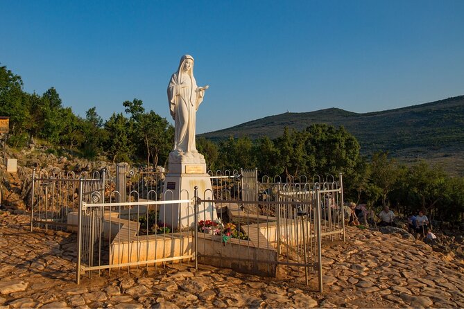 Private Day Trip of Medjugorje from Split - The rough climb to Apparition Hill