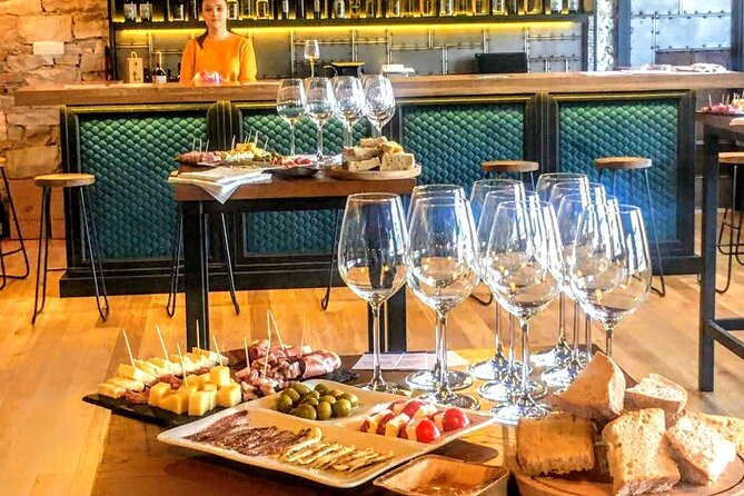 Private Korcula wine tour and tasting - The tasting table and local food