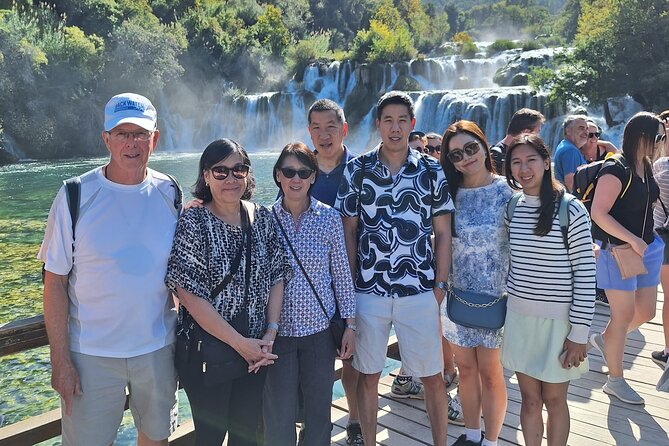 Private Krka Waterfalls Day Trip from Split including Wine Tasting & Lunch - Mobility, families, and group comfort