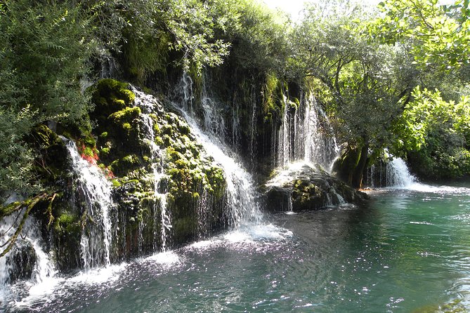 Private rafting on Cetina river with caving & cliff jumping,free photos & videos - Cliff jumping and the waterfall stop