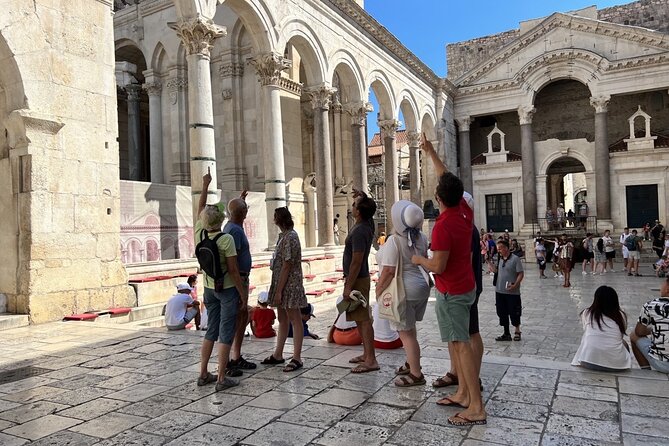 Private Split: Visit Diocletian Palace & Taste Food at the Market - Walking through Diocletian’s Palace
