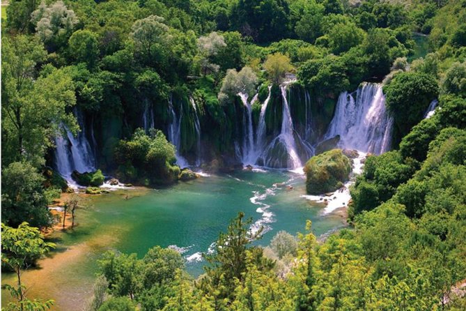PRIVATE TOUR to Kravice Waterfalls, Mostar and Počitelj old town - From Dubrovnik to the Dr. Franjo Tuđman Bridge