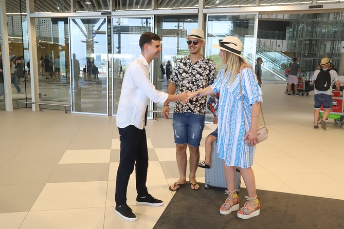 Private Transfers from Split Airport to Split - What happens at the airport pickup