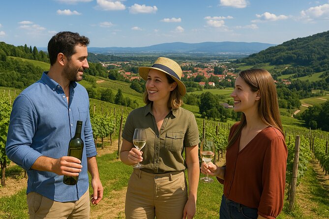 Private Wine Tour from Zagreb: Two Local Wineries & Samobor - Samobor: Cake, Bridges, and a Castle Walk