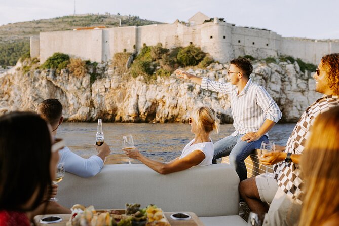Prosecco & Sunsets: Private Dubrovnik Cruise - The sunset, Croatian bubbly, and onboard snacks