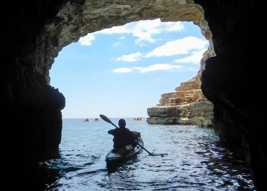 Pula: 3-hrs Kayak, Cliffs & Snorkeling Small Group Adventure - A Short Kayak Lesson Before the Open Water