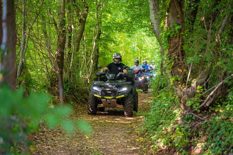 Pula and Rovinj: 1, 2, or 4-Hour Istra Quad Safari - The one-hour Rovinj route to Lim Bay