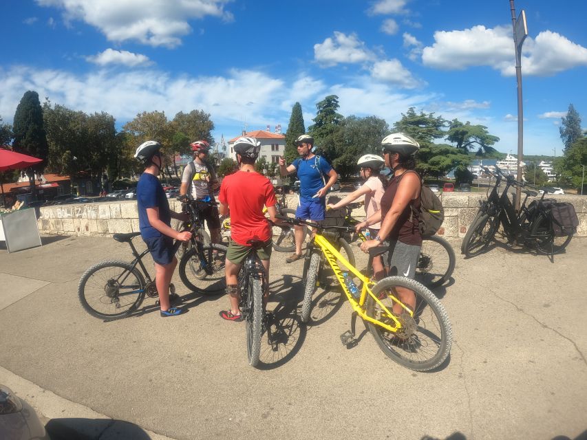 Pula: Bike Tour of Ancient Pula & Aquatic Adventures - Reaching Stoja and Pigeons Cave