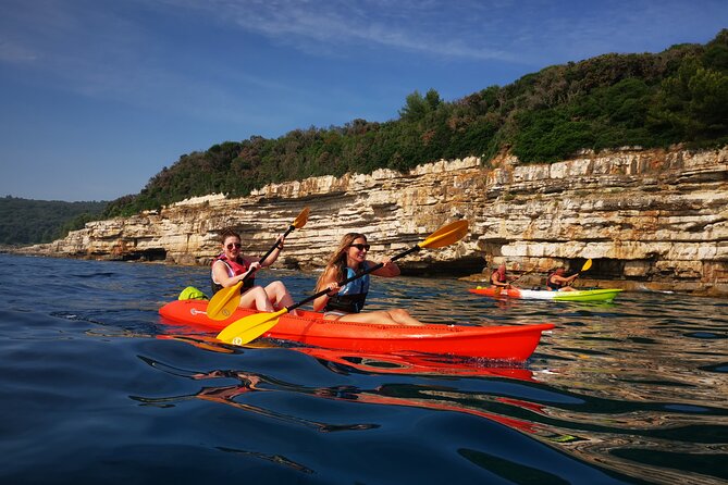 Pula Boat & Kayak Adventure - Swimming, Snorkeling, and Time on the Beach