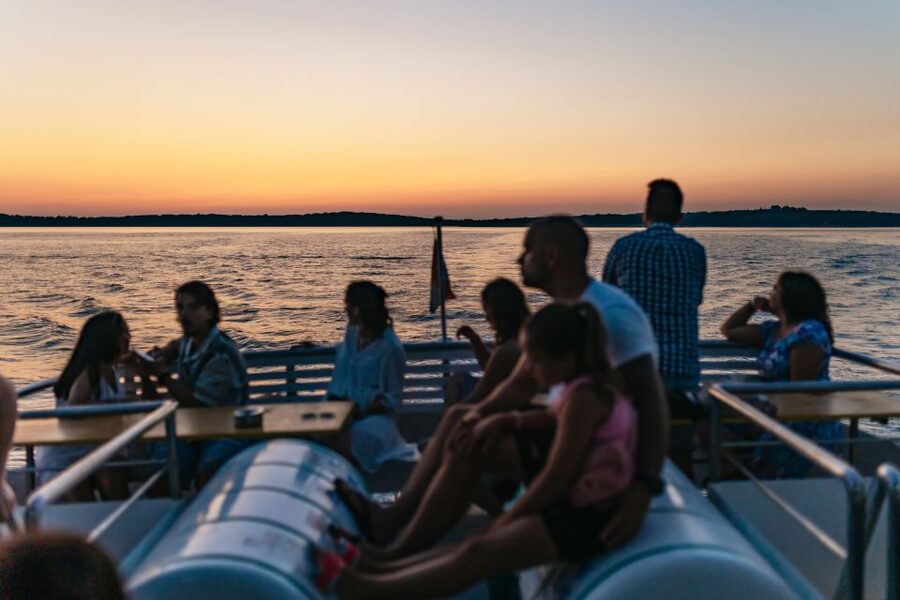 Pula: Brijuni Sunset Dolphin Cruise with Dinner & Drinks - Unlimited drinks, with a simple wine list