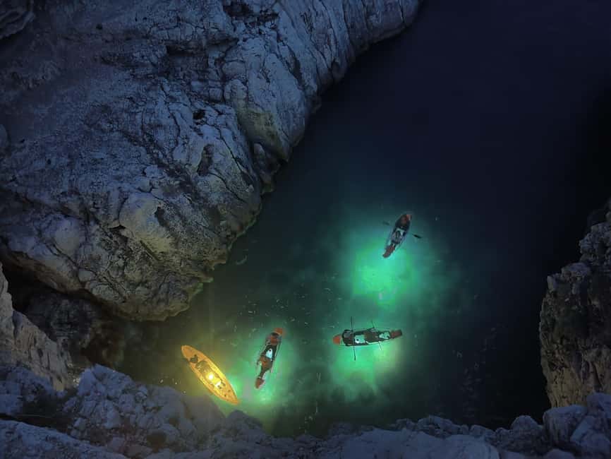 Pula: Cave Sunset/Night Tour in Transparent Kayak - What the guides add to the outing