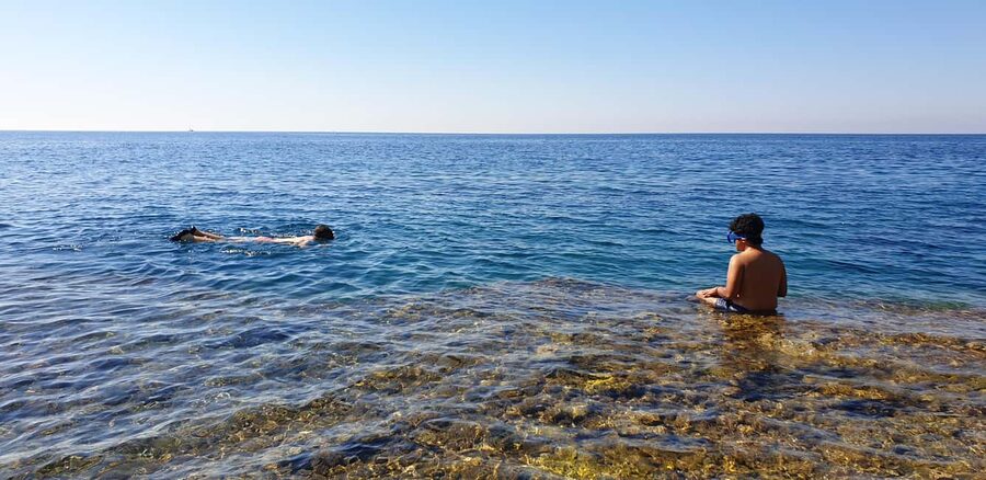 Pula: Kayak Adventure with Cave & Island Snorkeling - A 20-Minute Break at Fraškerić Island