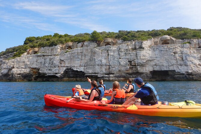 Pula Kayak, Cliffs & Snorkeling Adventure - The 30 to 45 minute beach break