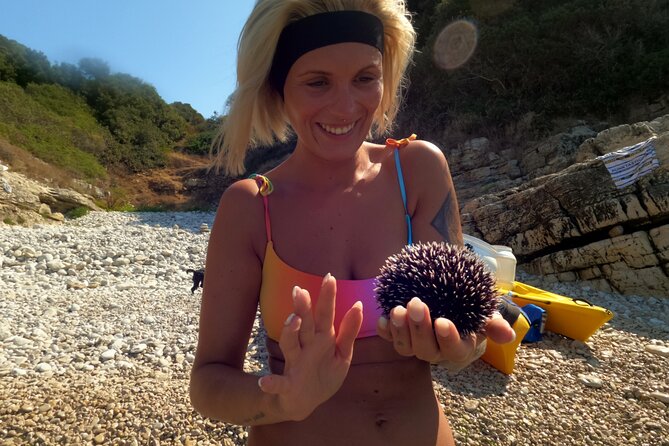 Pula Kayak Tour-Cliff jumping,snorkeling& free GoPro pictures - Clear Water, Masks, and Snorkeling