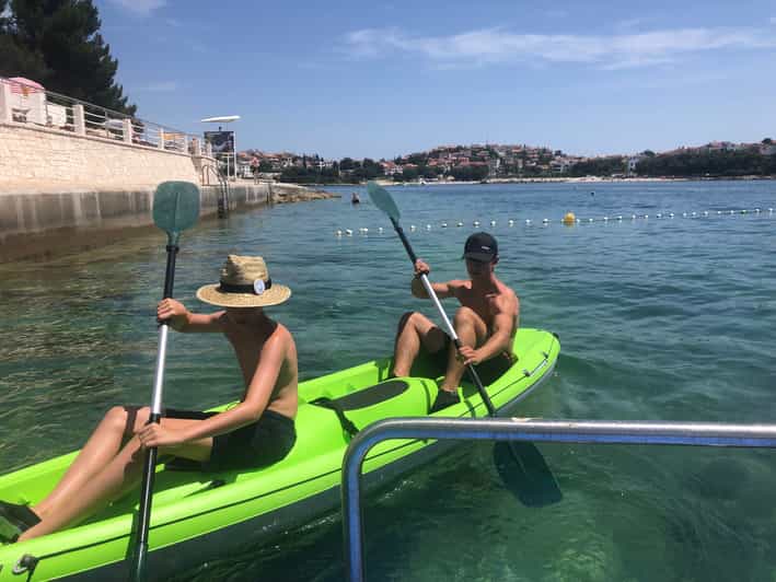 Pula: Kayaking and Snorkeling Self-Guided Tour - Weather flexibility and the self-guided style